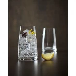 Verres à Eau 6 Gobelets Forme Haute 35 Cl Aska En Cristallin - Chef&Sommelier -Verres Soldes Boutique 6 gobelets forme haute 35 cl aska en cristallin chef sommelier 3