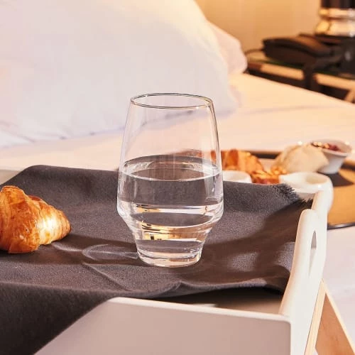 Chef&Sommelier Verres à Eau 6 Gobelets Forme Haute 35cl 2 Chef&Sommelier Verres à Eau 6 Gobelets Forme Haute 35cl – Image 2