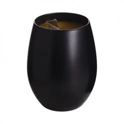 Verres à Eau 6 Gobelets Forme Haute Noir Mat 36 Cl Primary Color - Chef&Sommelier -Verres Soldes Boutique 6 gobelets forme haute noir mat 36 cl primary color chef sommelier 2