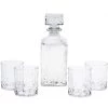 Wadiga Verres De Bar Carafe à Whisky 900ml Et 4 Verres