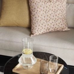 Hubsch Verres à Eau Carafe En Verre Transparent -Verres Soldes Boutique carafe en verre transparent 3