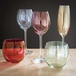 Maisons Du Monde Verres à Eau Coffret 6 Gobelets En Verre Multicolore -Verres Soldes Boutique coffret 6 gobelets en verre multicolore 1000 2 12 138059 2