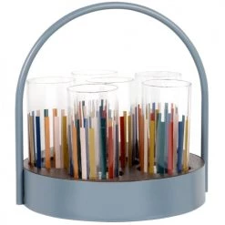 Maisons Du Monde Verres à Eau Composition Verres (x6) Multicolore