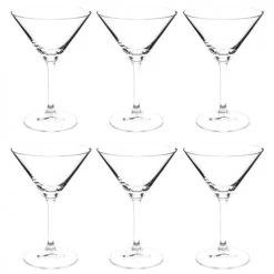 Maisons Du Monde Verres De Bar Coupe à Cocktail En Verre - Lot De 6