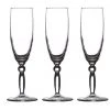 Wadiga Flutes Et Coupes De Champagne Flûtes à Champagne En Verre Transparent 17cl - Lot De 3