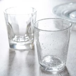 Maisons Du Monde Verres à Eau Gobelet En Verre Bullé - Lot De 6 -Verres Soldes Boutique gobelet en verre bulle 1000 9 32 136111 4
