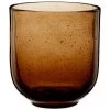 Maisons Du Monde Verres à Eau Gobelet En Verre Bullé Marron - Lot De 6