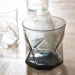 Maisons Du Monde Vaisselle De Noël Gobelet En Verre Gris - Lot De 6 -Verres Soldes Boutique gobelet en verre gris 1000 10 5 154370 3