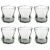 Maisons Du Monde Vaisselle De Noël Gobelet En Verre Gris - Lot De 6