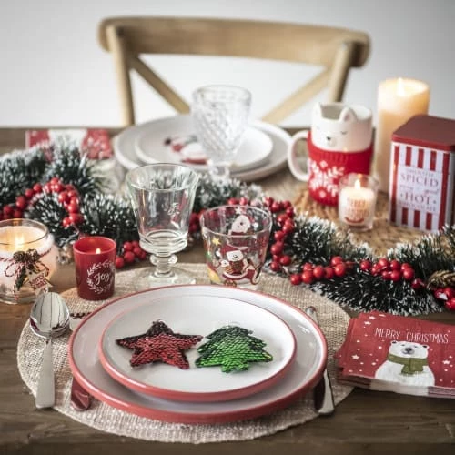 Maisons Du Monde Vaisselle De Noël Gobelet En Verre Imprimé Père Noël - Lot De 6 2 Maisons Du Monde Vaisselle De Noël Gobelet En Verre Imprimé Père Noël - Lot De 6 – Image 2
