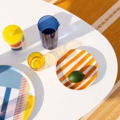 Maisons Du Monde Verres à Eau Gobelet En Verre Jaune - Lot De 6 -Verres Soldes Boutique gobelet en verre jaune 1000 8 30 225530 2