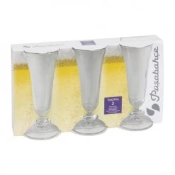 Pasabahce Flutes Et Coupes De Champagne Lot De 3 Flûte à Champagne 18 Cl En Verre Transparent -Verres Soldes Boutique lot de 3 flute a champagne 18 cl en verre transparent 2
