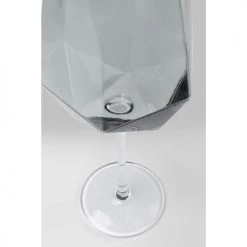 Kare Design Verres à Vin Lot De 4 - Verre à Vin En Verre Fumé -Verres Soldes Boutique lot de 4 verre a vin en verre fume 4