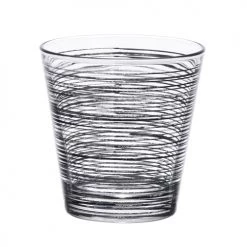 Table Passion Verres à Eau Lot De 6 - Gobelet 27 Cl En Verre Gris