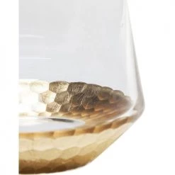 Kare Design Verres à Eau Lot De 6 - Verre à Eau En Verre Fond Doré -Verres Soldes Boutique lot de 6 verre a eau en verre fond dore 3