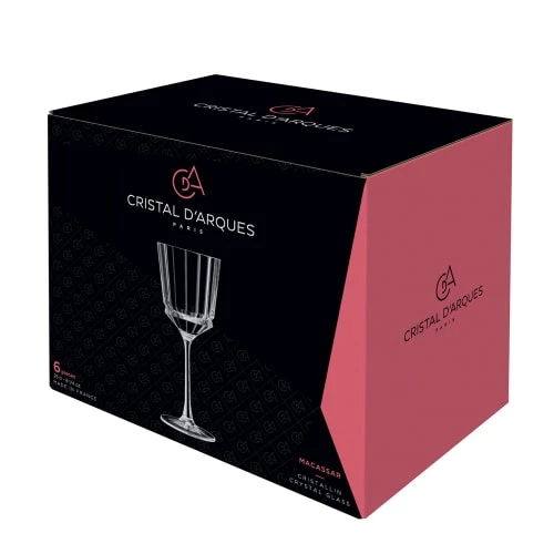 Luminarc Verres à Vin Lot De 6 - Verre à Pied 25 Cl En Cristallin Transparent 2 Luminarc Verres à Vin Lot De 6 - Verre à Pied 25 Cl En Cristallin Transparent – Image 2