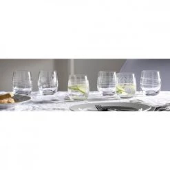 Leonardo Verres à Vin Lot De 6 Verres à Eau Gravés 360ml Verre Transparent -Verres Soldes Boutique lot de 6 verres a eau graves 360ml verre transparent 2
