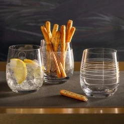 Leonardo Verres à Vin Lot De 6 Verres à Eau Gravés 360ml Verre Transparent -Verres Soldes Boutique lot de 6 verres a eau graves 360ml verre transparent 3