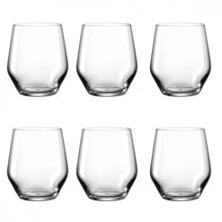 Leonardo Verres à Vin Lot De 6 Verres à Whisky 310ml Verre Transparent