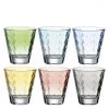 Leonardo Verres à Vin Lot De 6 Verres Colorés 215ml Verre Multicolore