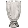 Maisons Du Monde Verres à Eau Petit Verre à Pied Diamant En Verre Gris Fumé - Lot De 4