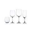Vicrila Verres à Vin Set Complet De Verres 24 Pièces Transparent
