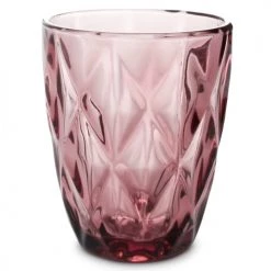 Salt&Pepper Verres à Eau Set De Verre 6 Pièces Violet Ø 8cm