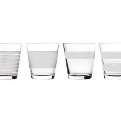 Salt&Pepper Verres à Eau Verre 26,5cl 4 Pièces Blanc
