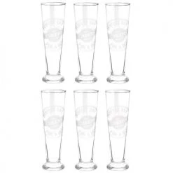 Maisons Du Monde Verres De Bar Verre à Bière En Verre - Lot De 6