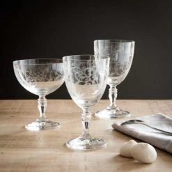 Maisons Du Monde Vaisselle De Noël Verre à Eau En Verre - Lot De 6 -Verres Soldes Boutique verre a eau en verre 1000 2 32 127009 4