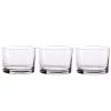 Wadiga Verres à Eau Verre à Eau En Verre 23cl - Lot De 3