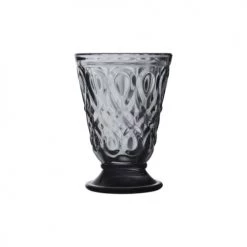La Rochère Verres à Eau Verre à Eau En Verre Anthracite - Lot De 6