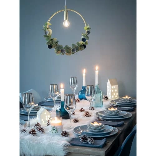 Maisons Du Monde Vaisselle De Noël Verre à Eau Harmonie - Lot De 6 3 Maisons Du Monde Vaisselle De Noël Verre à Eau Harmonie - Lot De 6 – Image 3