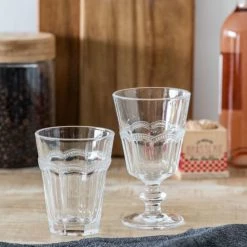 Maisons Du Monde Verres Verre à Pied En Verre - Lot De 6 -Verres Soldes Boutique verre a pied en verre 1000 7 6 206523 3
