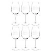 Maisons Du Monde Verres à Vin Verre à Pied En Verre - Lot De 6