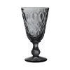 La Rochère Verres à Vin Verre à Pied Mécanique En Verre Anthracite - Lot De 6