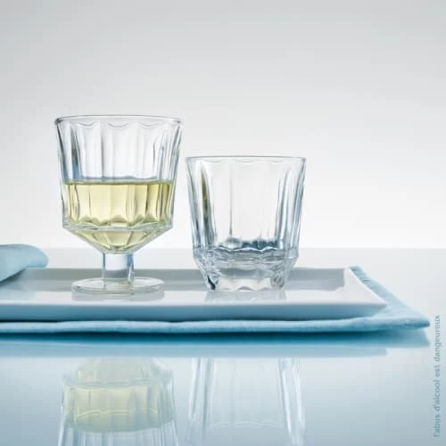 La Rochère Verres à Vin Verre à Pied Mécanique En Verre Transparent - Lot De 6 2 La Rochère Verres à Vin Verre à Pied Mécanique En Verre Transparent - Lot De 6 – Image 2