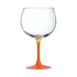 Luminarc Verres De Bar Verre à Pied Turquoise 70cl -Verres Soldes Boutique verre a pied orange 70cl 1