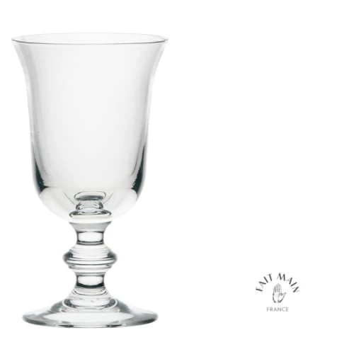 La Rochère Verres à Eau Verre à Pied Soufflé Bouche En Verre Transparent - Lot De 6 2 La Rochère Verres à Eau Verre à Pied Soufflé Bouche En Verre Transparent - Lot De 6 – Image 2