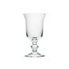 La Rochère Verres à Eau Verre à Pied Soufflé Bouche En Verre Transparent - Lot De 6