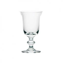 La Rochère Verres à Vin Verre à Pied Soufflé Bouche En Verre Transparent - Lot De 6