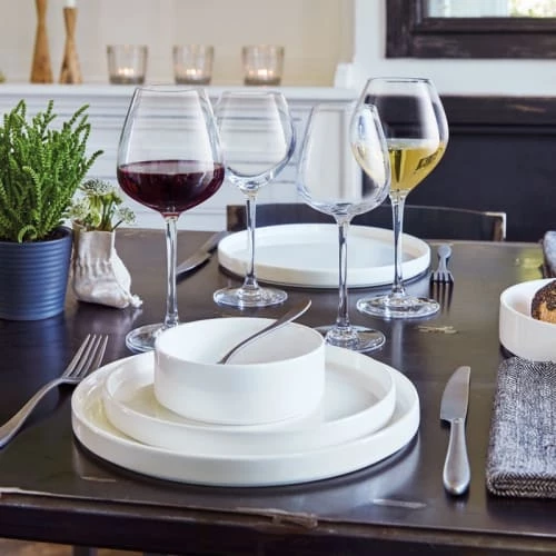 Cristal D’Arques Verres à Vin Verre à Pied Vin Rouge 35cl - Lot De 6 2 Cristal D’Arques Verres à Vin Verre à Pied Vin Rouge 35cl - Lot De 6 – Image 2