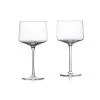 Zone Denmark Verres De Bar Verre à Pieds En Verre Transparent - Lot De 2