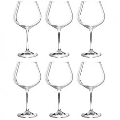 Maisons Du Monde Verres à Vin Verre à Vin En Verre - Lot De 6