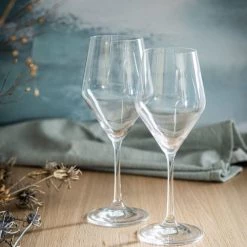 Maisons Du Monde Verres à Vin Verre à Vin En Verre - Lot De 6 -Verres Soldes Boutique verre a vin en verre 1000 0 3 207094 2