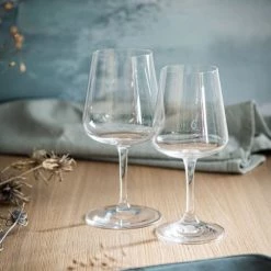 Maisons Du Monde Verres à Vin Verre à Vin En Verre - Lot De 6 -Verres Soldes Boutique verre a vin en verre 1000 6 33 207083 2