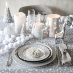 Maisons Du Monde Vaisselle De Noël Verre à Vin En Verre Et Fil Doré - Lot De 6 -Verres Soldes Boutique verre a vin en verre et fil dore 1000 13 6 186146 4