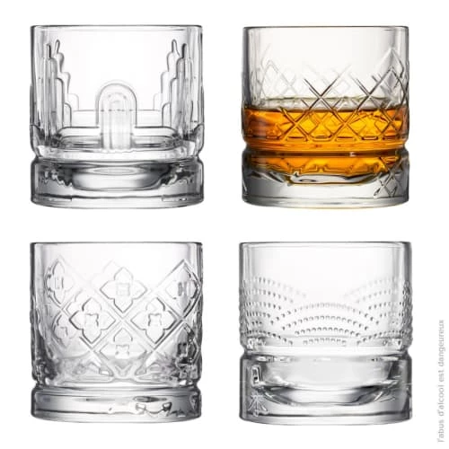 La Rochère Verres De Bar Verre Dégustation En Verre Transparent- Set De 4 1 La Rochère Verres De Bar Verre Dégustation En Verre Transparent- Set De 4