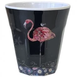 Kiub Verres à Eau Verre En Mélamine Flamant Rose