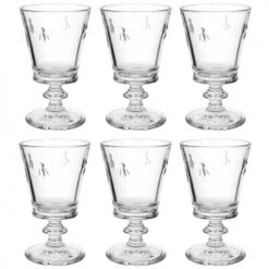 Maisons Du Monde Vaisselle De Noël Verre En Verre - Lot De 6